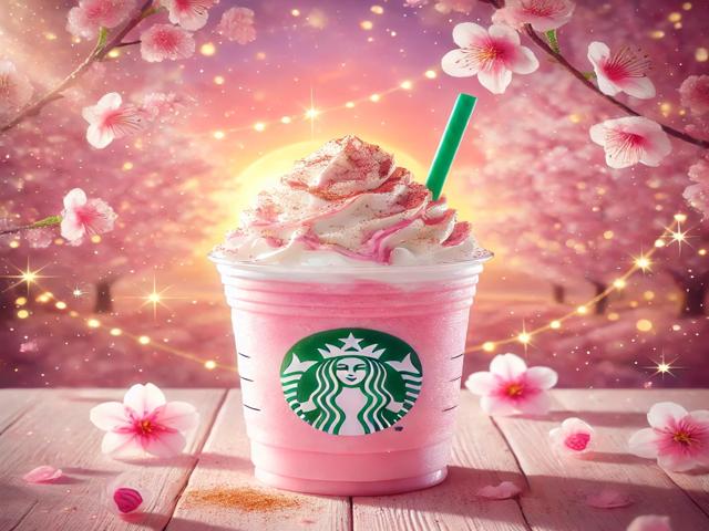 スタバさくらフラペチーノのイメージ画像